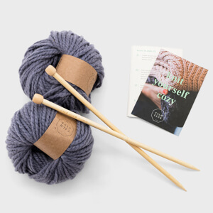 Calm Club Comfort Blanket Knitting Kit